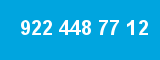 922 448 77 12 922 448 77 12